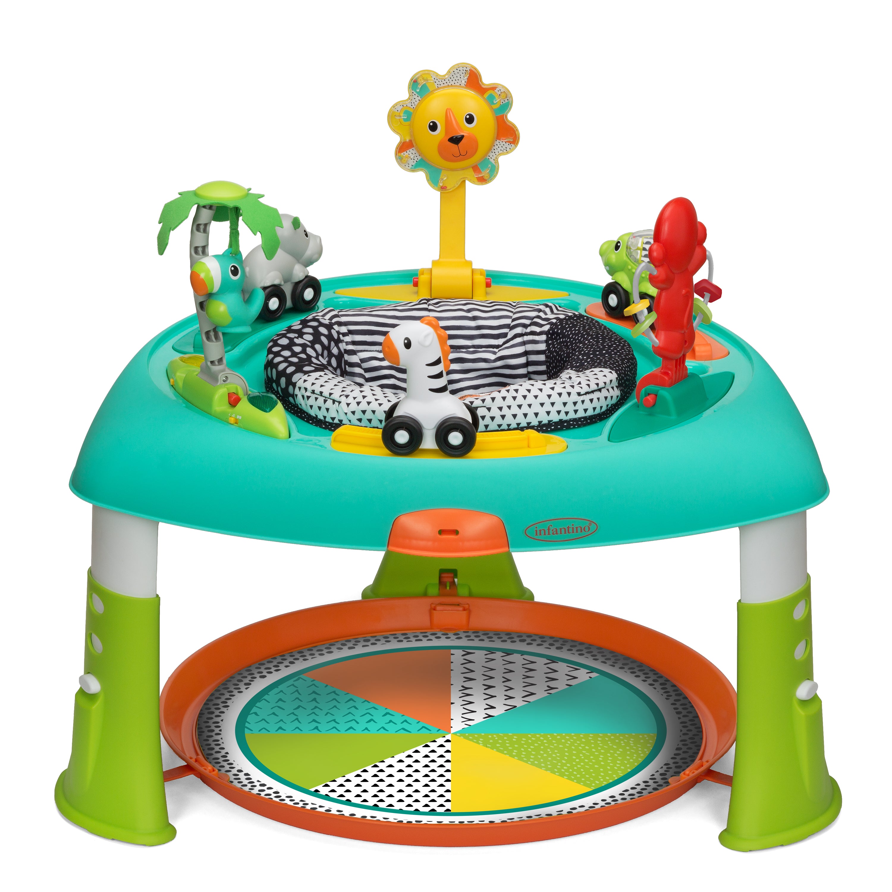 baby sit to stand activity center