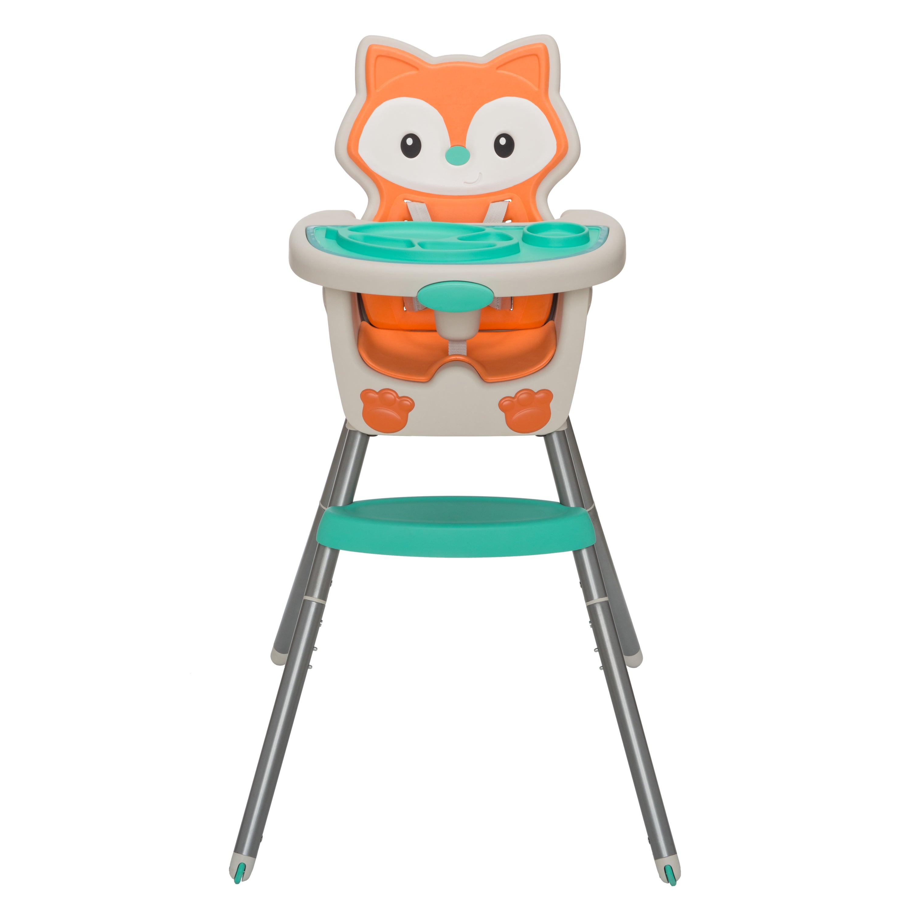 high chair orange