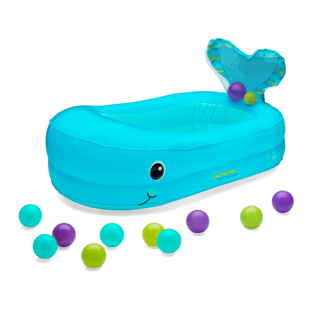 Whale Bubble Bath Inflatable Bath Tub Blue