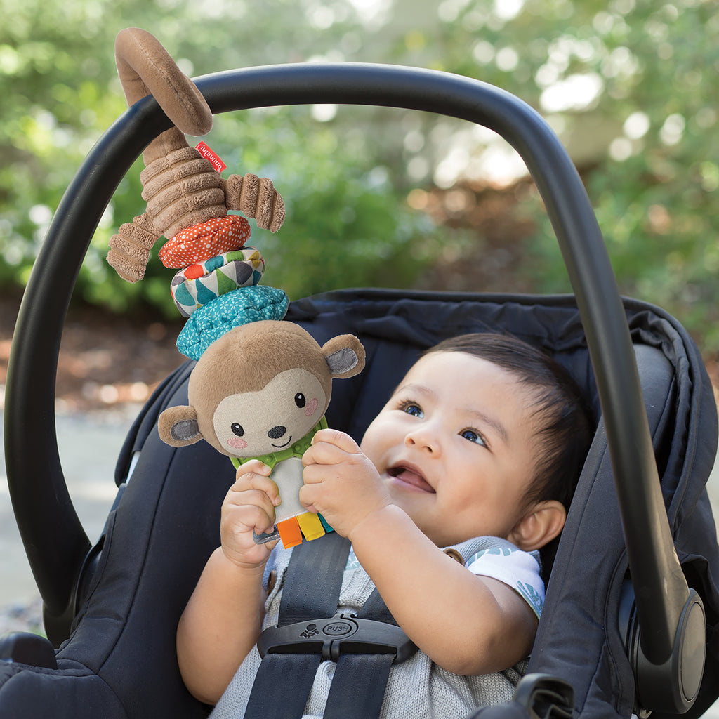 infantino musical pull down monkey