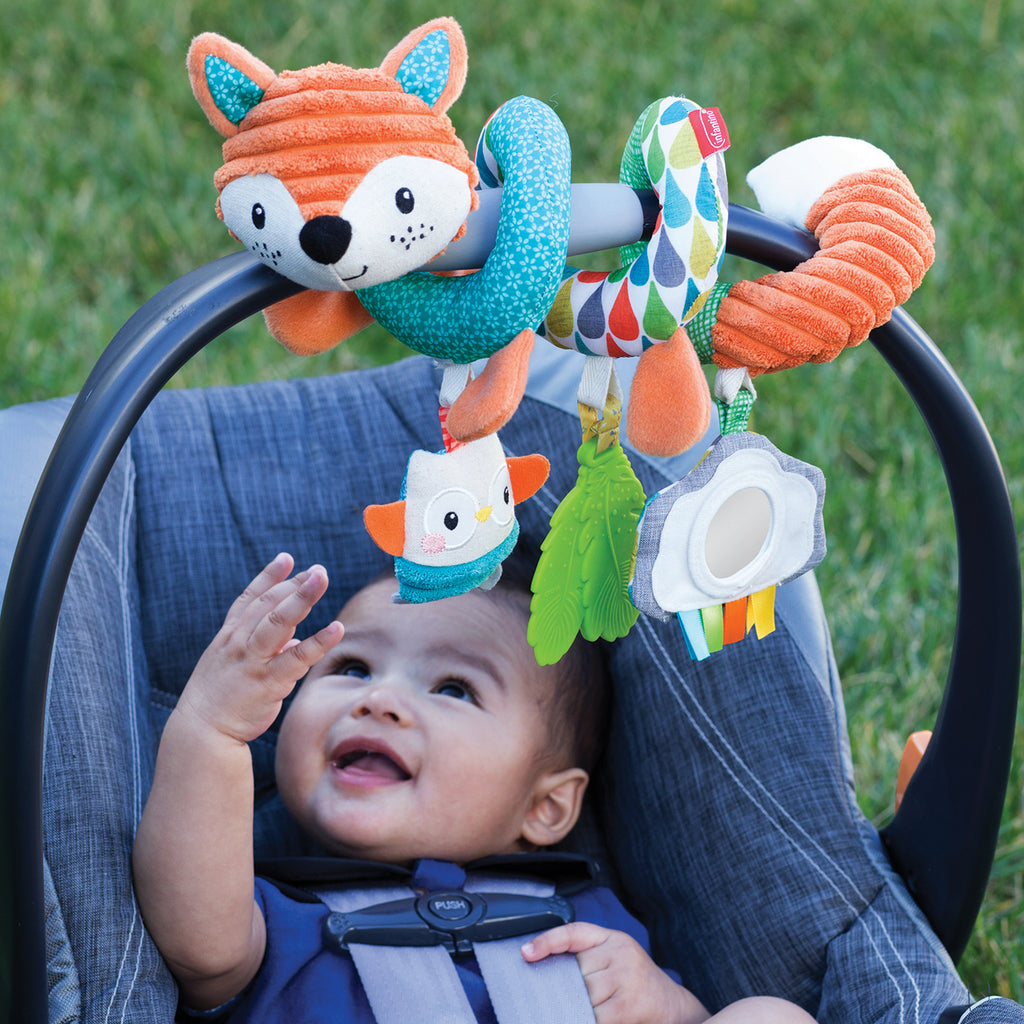 infantino spiral activity toy fox