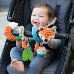 fox car seat toy