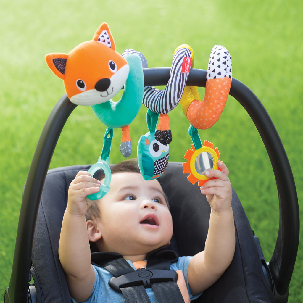 infantino spiral activity toy fox