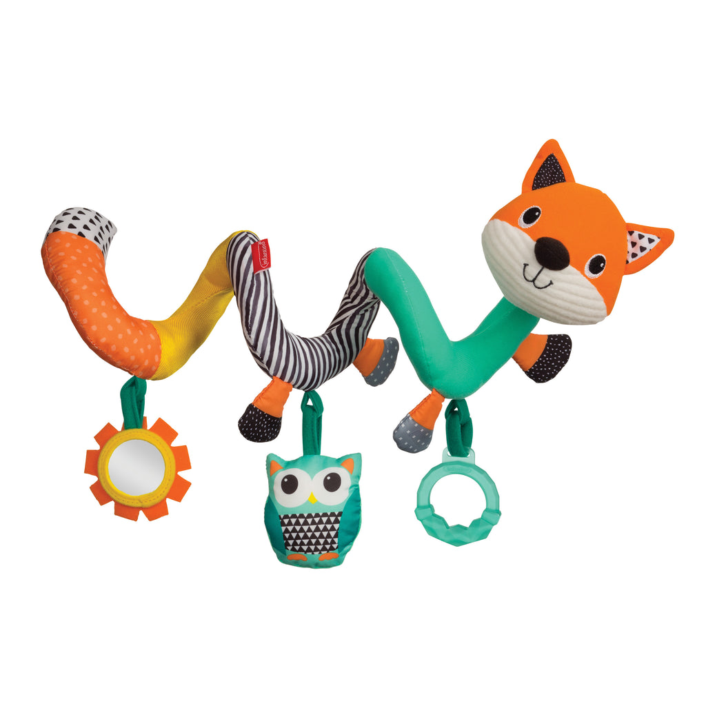 infantino spiral activity toy fox