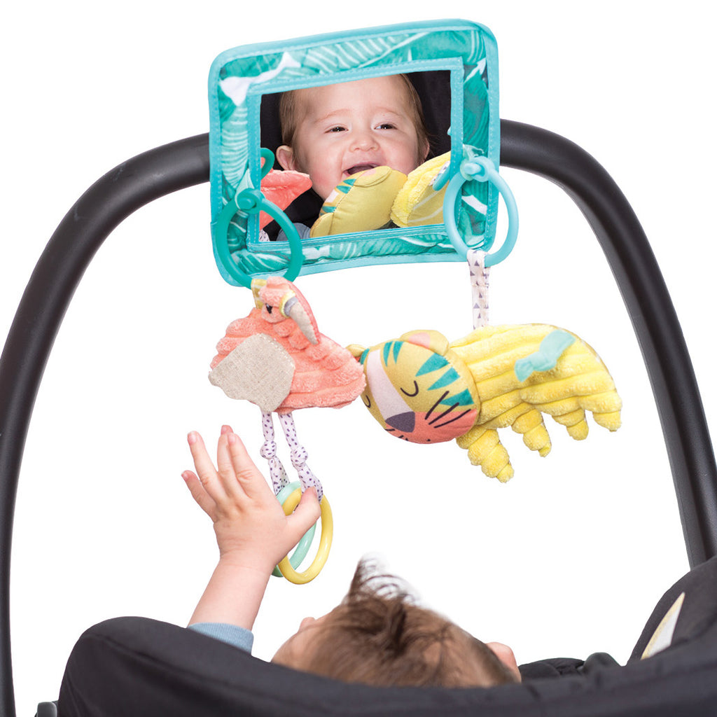 car seat play mat