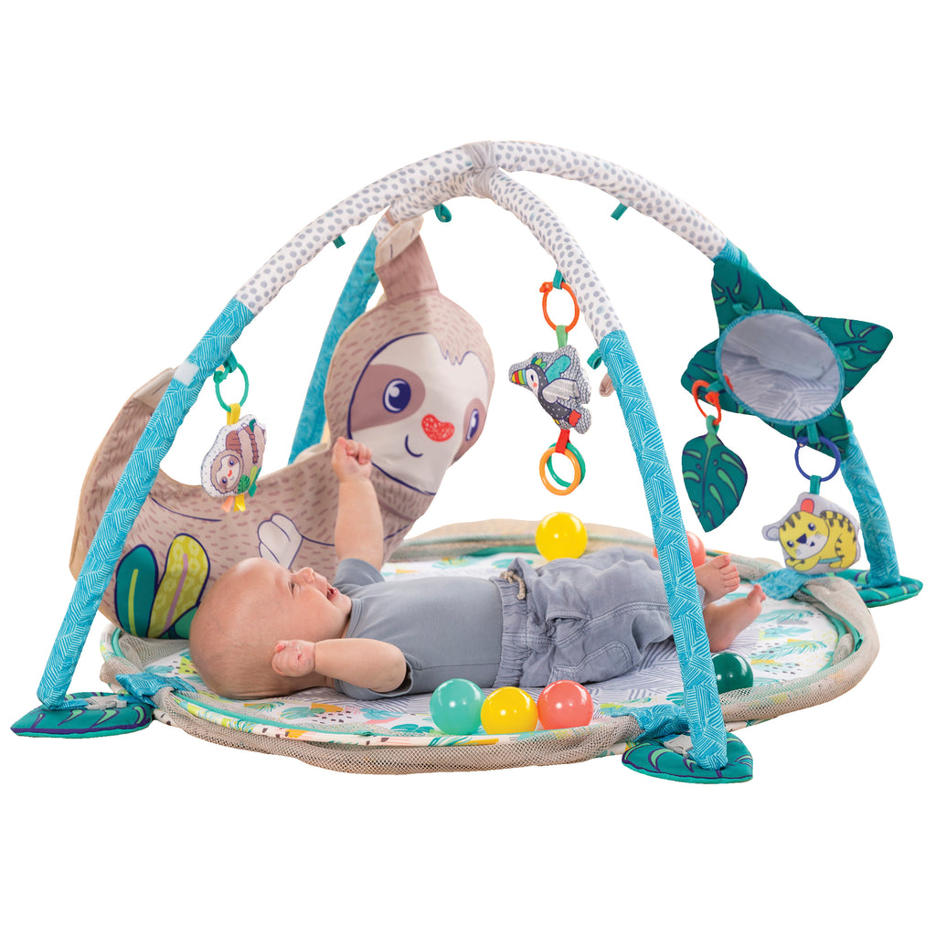 3 in 1 lion activity gym & ball pit