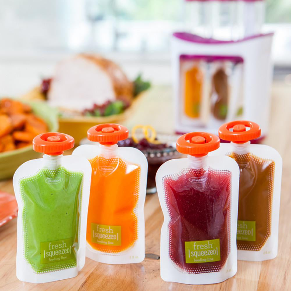 squeeze bags for baby food