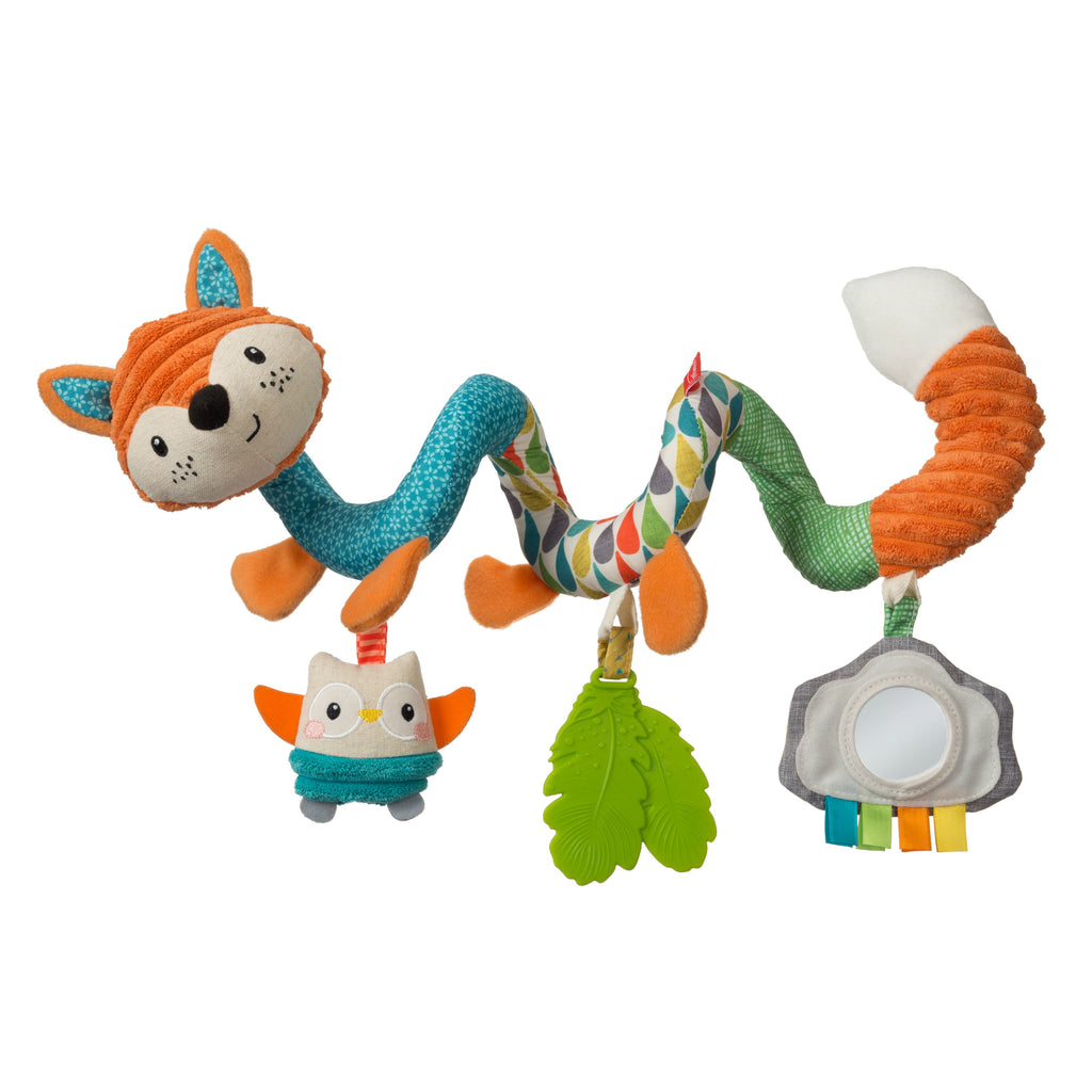 fox car seat toy