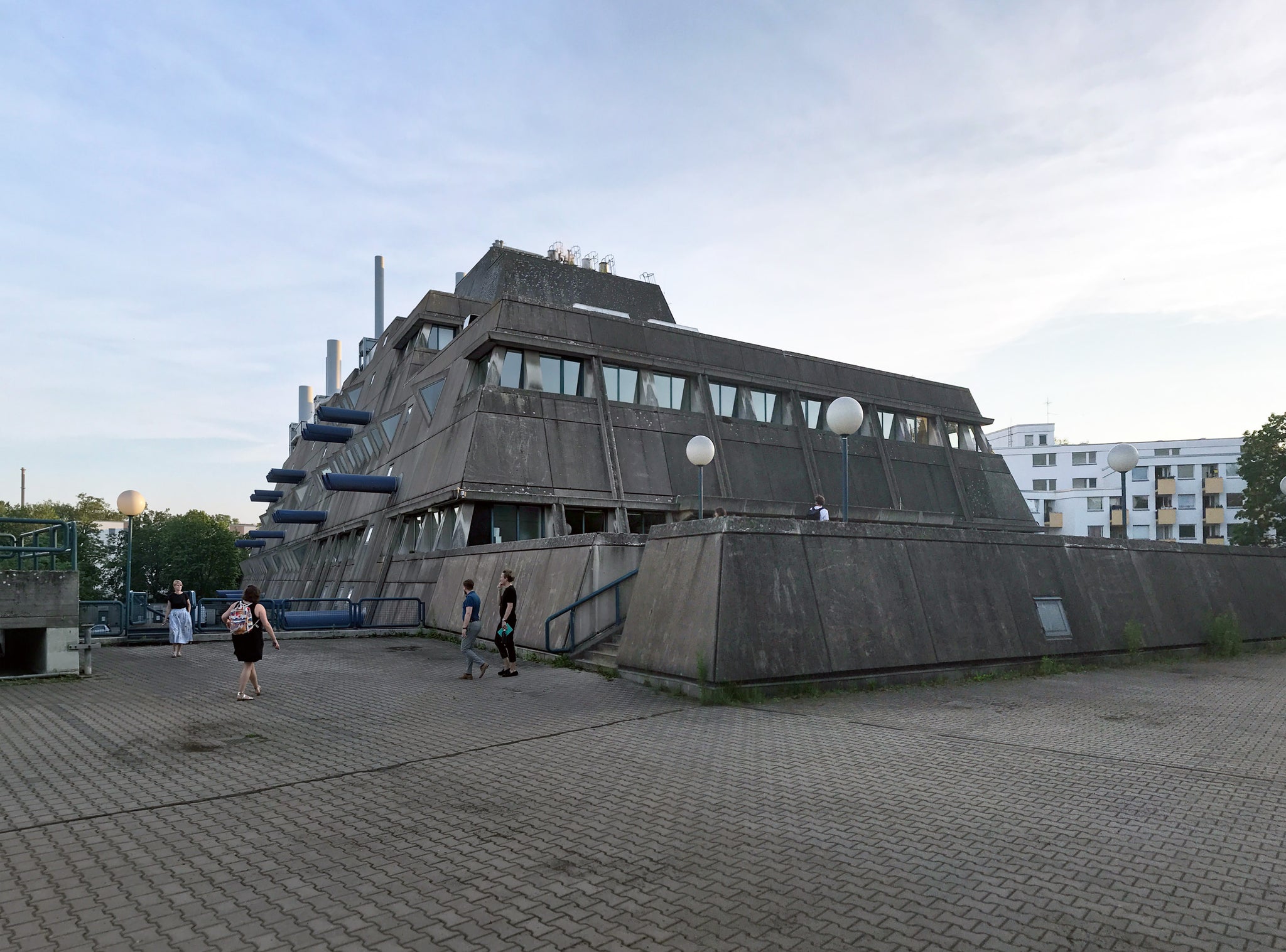 Brutalist building in Berlin