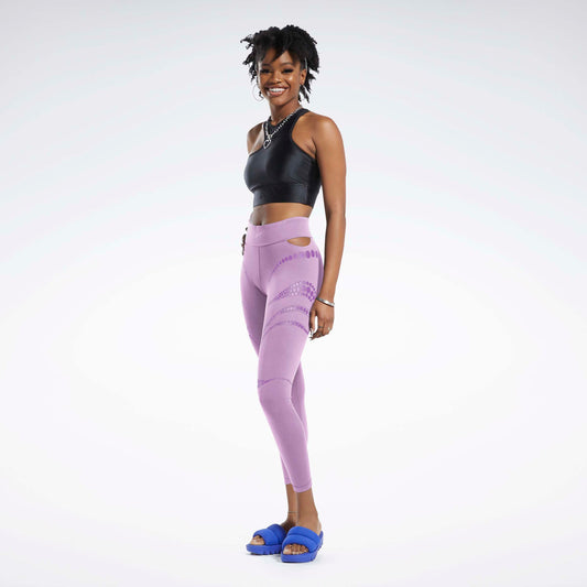 Cardi B High-Rise Leggings (Plus Size) Seaport Teal – Reebok Australia