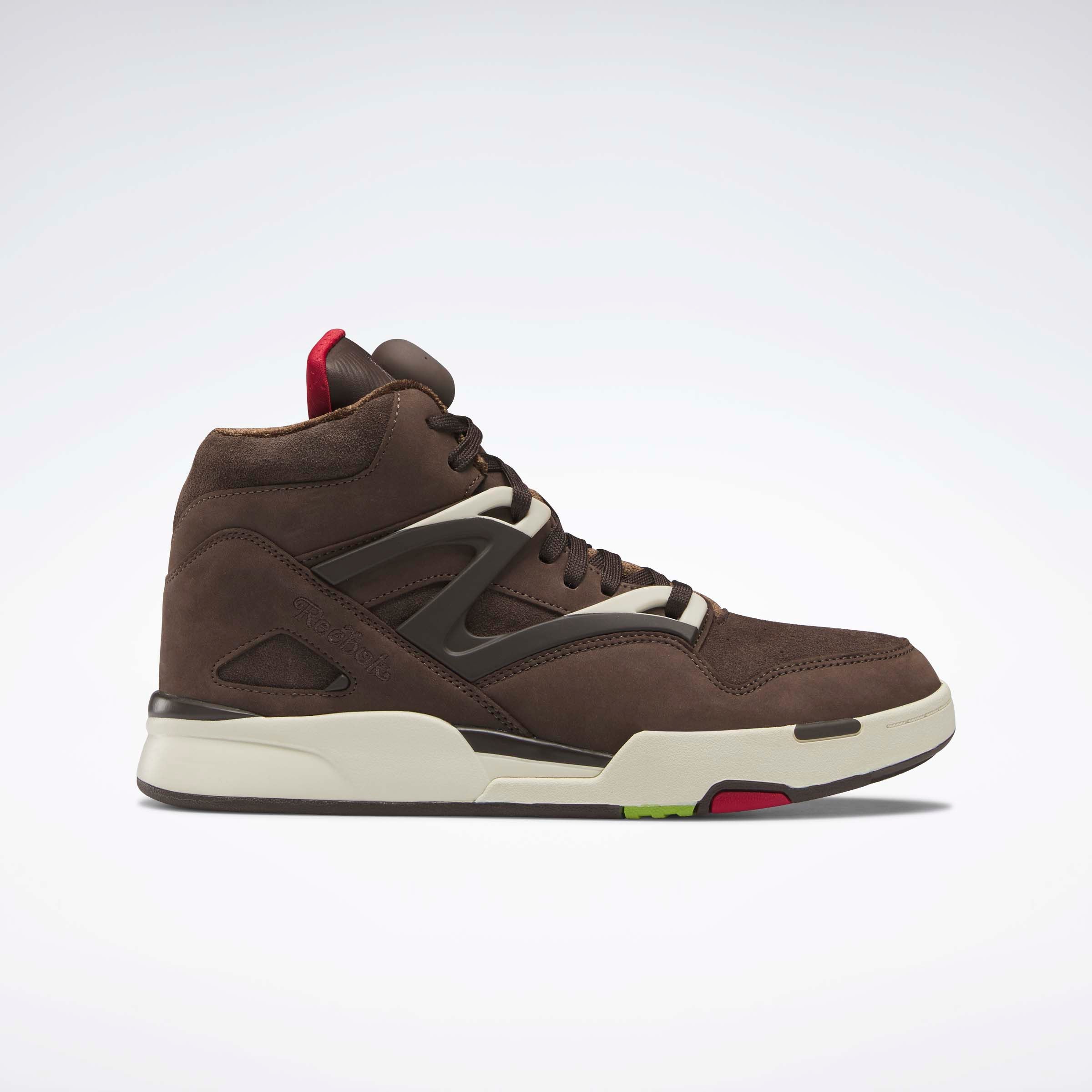 Pump Omni Zone II Basketball Shoes Grizzly Brown/Dk Brown/Crimson – Reebok  Australia