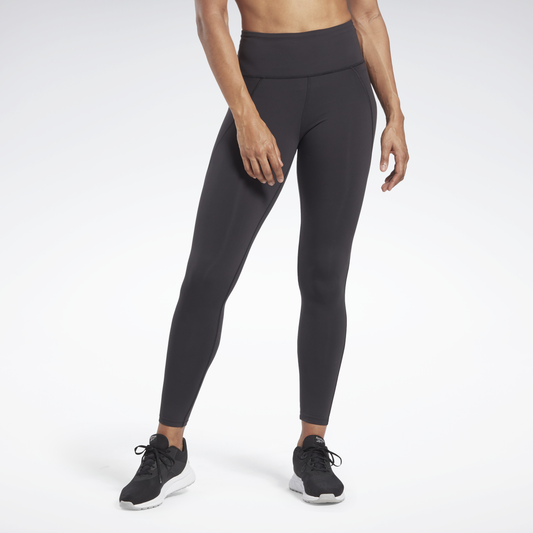 Lux High-Waisted Leggings Black – Reebok Australia