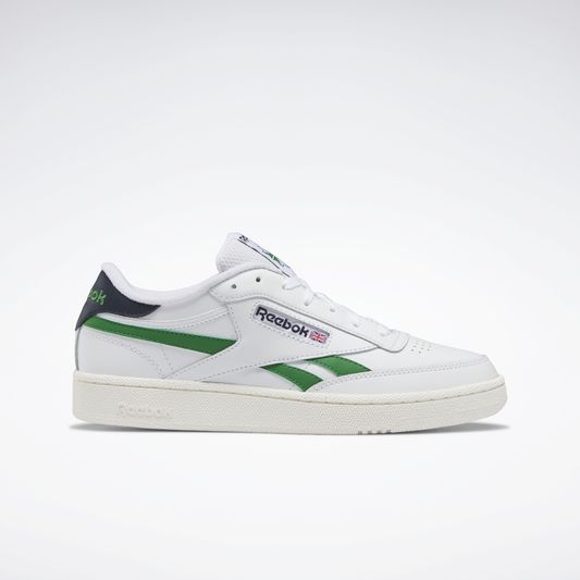 Reebok Women's Club C Revenge - Chalk/Varsity Green – Ninetimes Skateshop