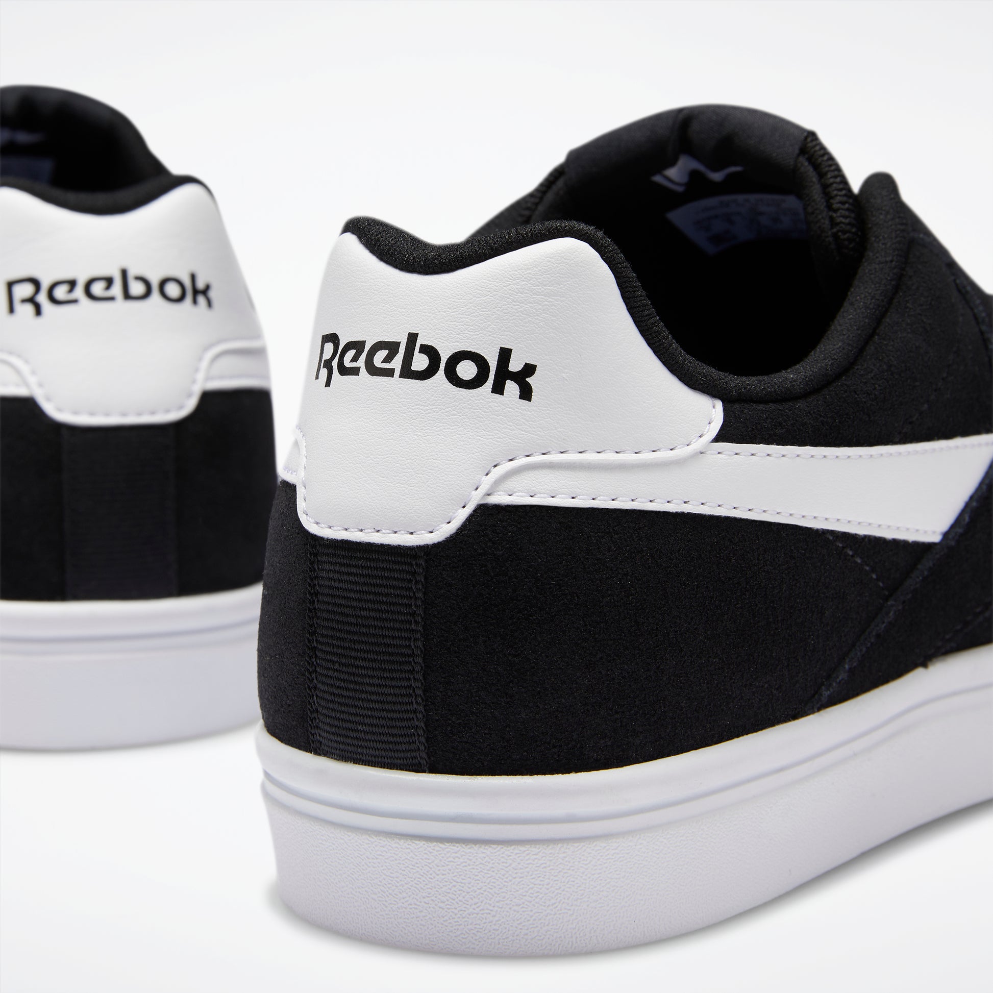 Reebok Royal Complete  Low Shoes Black/White – Reebok Australia