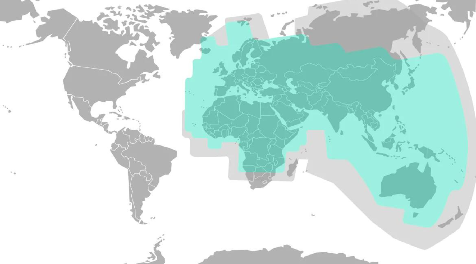 thuraya coverage map