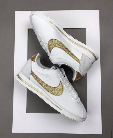 tengo hambre precoz Santuario Nike CORTEZ - Blanco/Oro – TrendiZapas