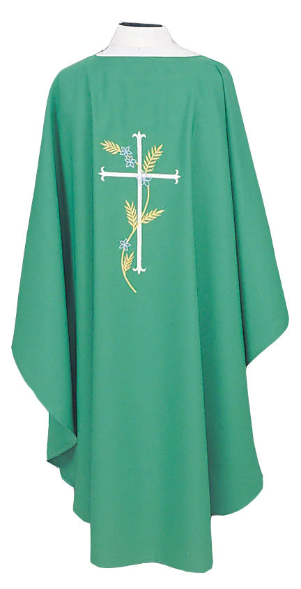 Chasuble with Cross and Wheat