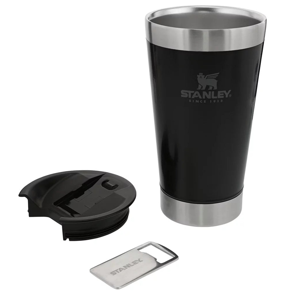 Copo Térmico 473 ml Matte Black - Classic - Stanley Lojão de Ofertas