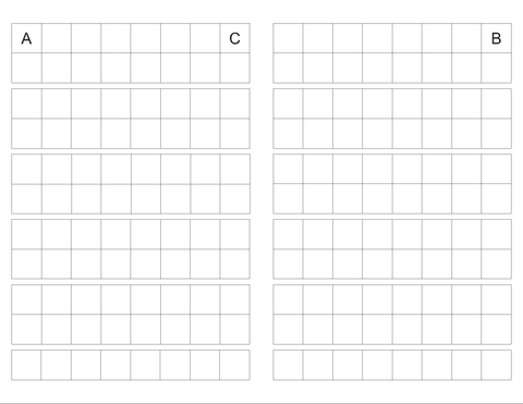 A preview image for a 0.625 inch counter sheet template.