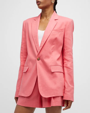 peach suit set