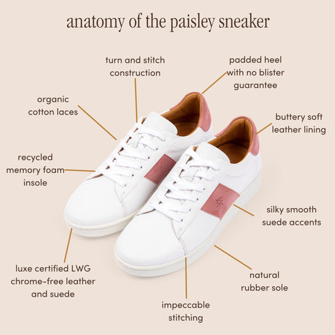 the anatomy of the paisley sneaker by Joyasol
