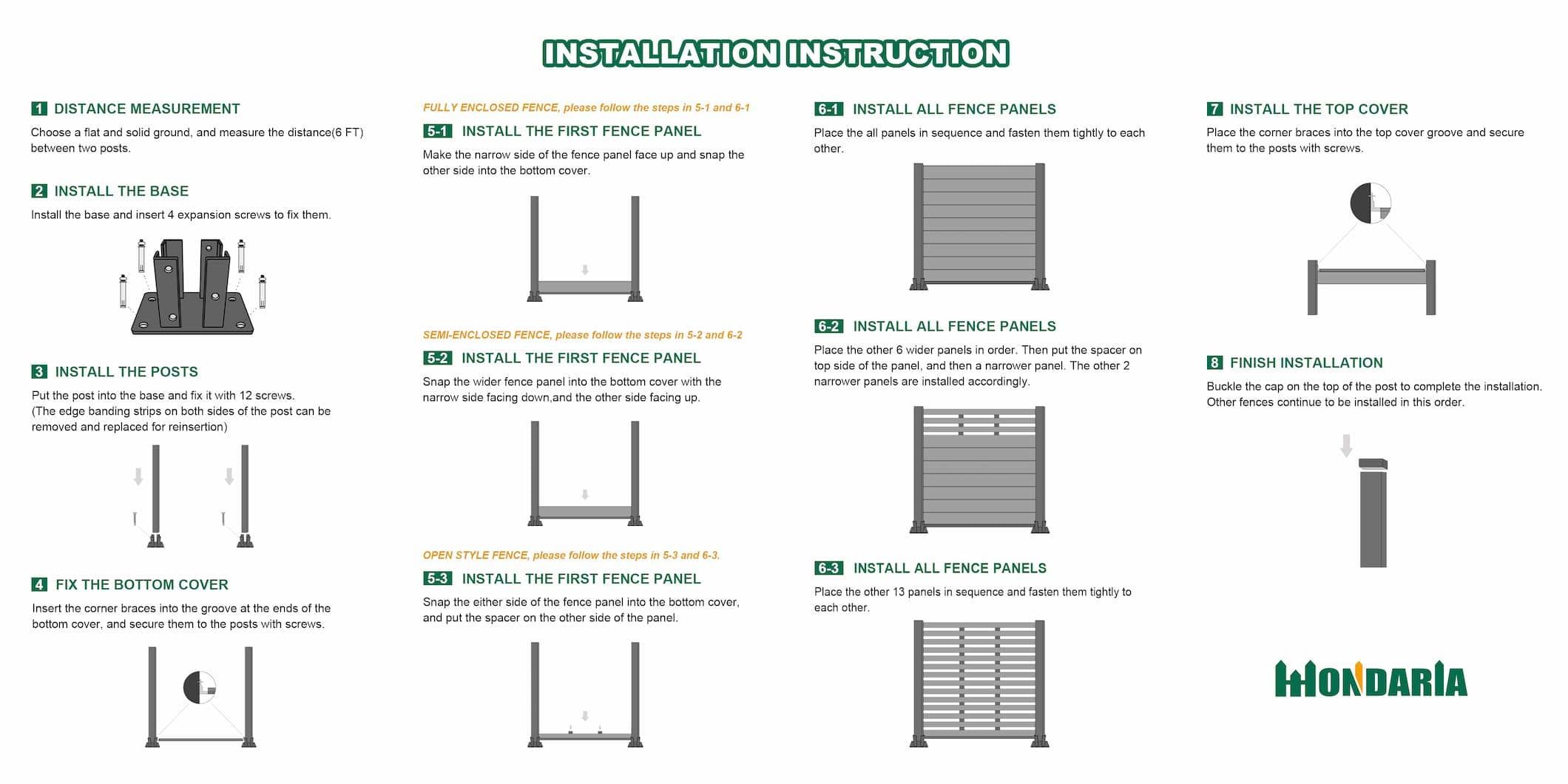 6 ft. H x 6 ft. W x 0.8 in composite privacy fence panels AM101983