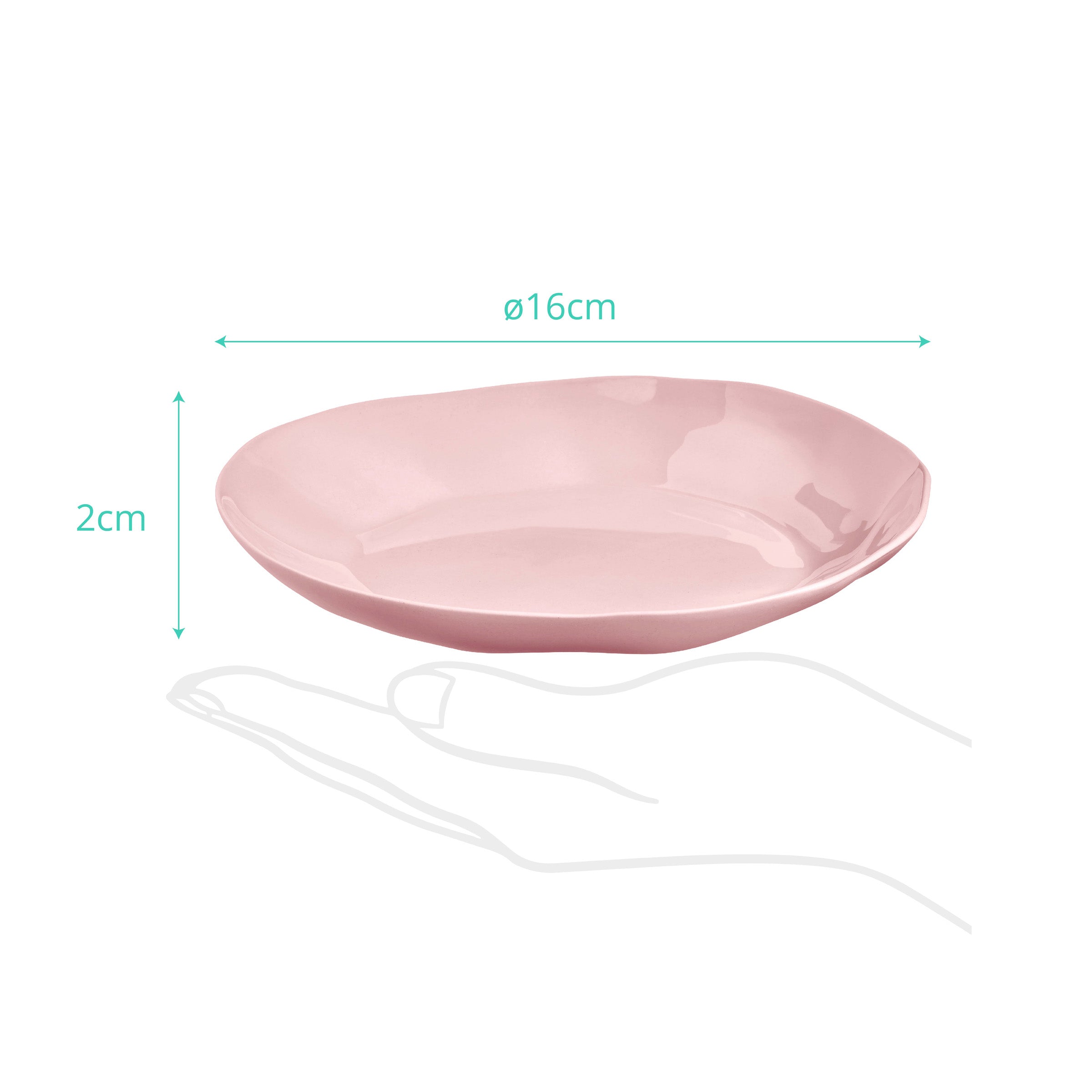 Saucer XL  round/ Bread plate