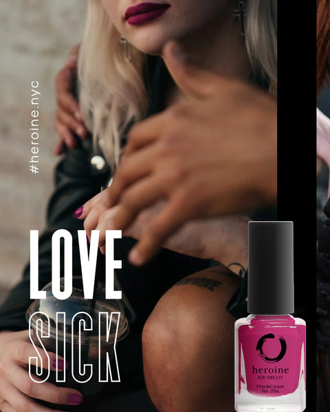 heroine.nyc fall nail polish pink