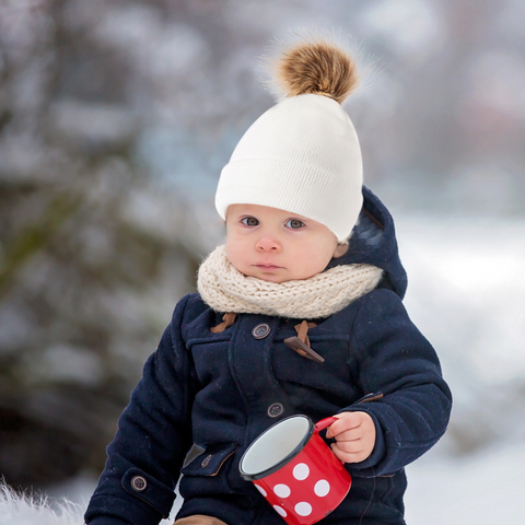 Bébé garçons filles hiver tricot chapeaux, nouveau-né enfants bébé