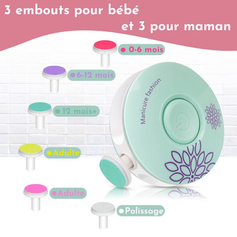 Megainvo Lime a Ongle Electrique Bebe Coupe Ongle Bebe Electrique Lime à  Ongles Bebe 13 en 1 Lime Ongle Bebe pour Nouveau-Nés Enfant et Bebe Lime a Ongle  Electrique pour Bebe Soins des ongles Bleu : : Bébé et Puériculture