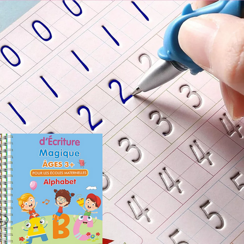 Cahier d'écriture magique pour enfants