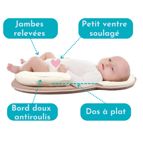 Coussin Lapin Rose Anti-Tête Plate - Confort et Sécurité – Cale Bébé