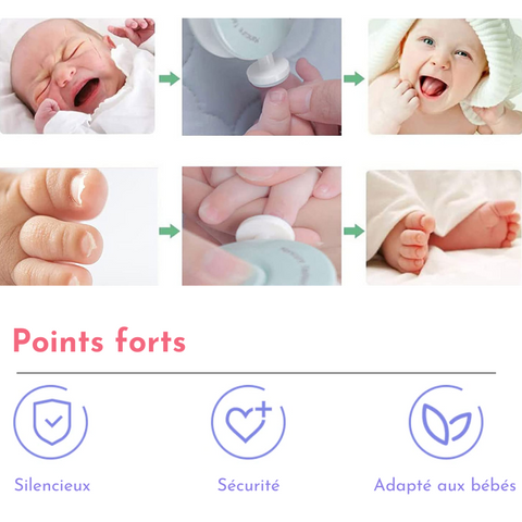 ElectricFileBaby™ Lime électrique à ongles pour Bébé – jonahbabyshop