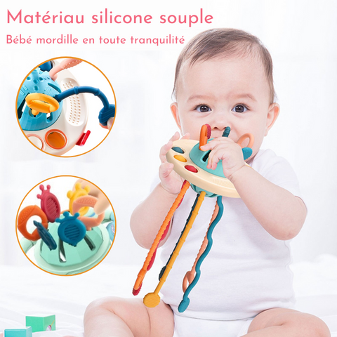 Jouets de dentition sensorielle pour bébés: jouets de dentition pour bébés  0-6 mois, Jouets de dentition pour bébé 6 à 12 mois Jouet boule de dentition  pour bébé 0-3 mois Rattle Se