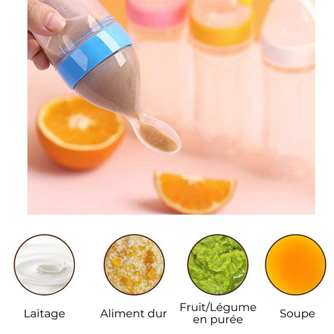 Toyvian Cuillère à Purée De Fruits Cuillères Pour Bébé Cuillère