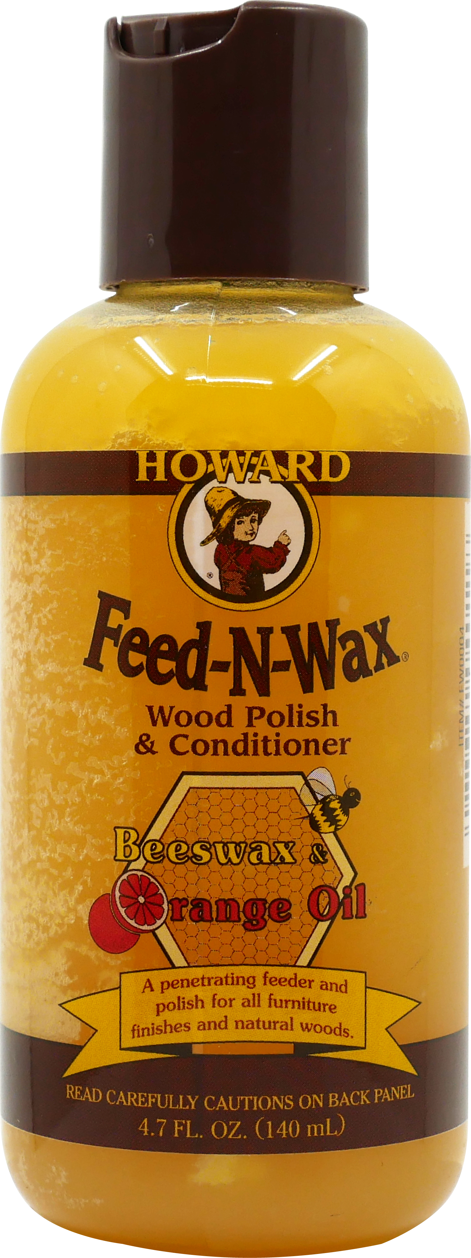 Howard Feed-N-Wax Oil-Based Wood Polish & Conditioner Clear 16 oz.  #VSHE1055193, FW0016