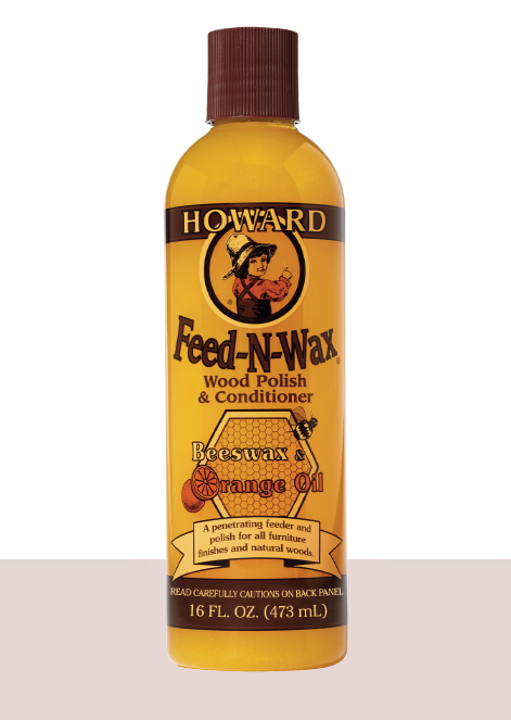 Howard Products FW0128 Howard Feed-N-Wax Wood Polish and Conditioner,  128-Ounce