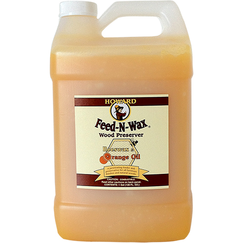 Howard Feed-N-Wax Oil-Based Wood Polish & Conditioner Clear 16 oz.  #VSHE1055193, FW0016