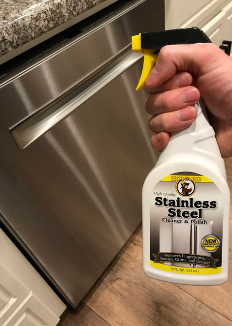 stainless steel cleaner + polish - apple orchard, 14 fl oz