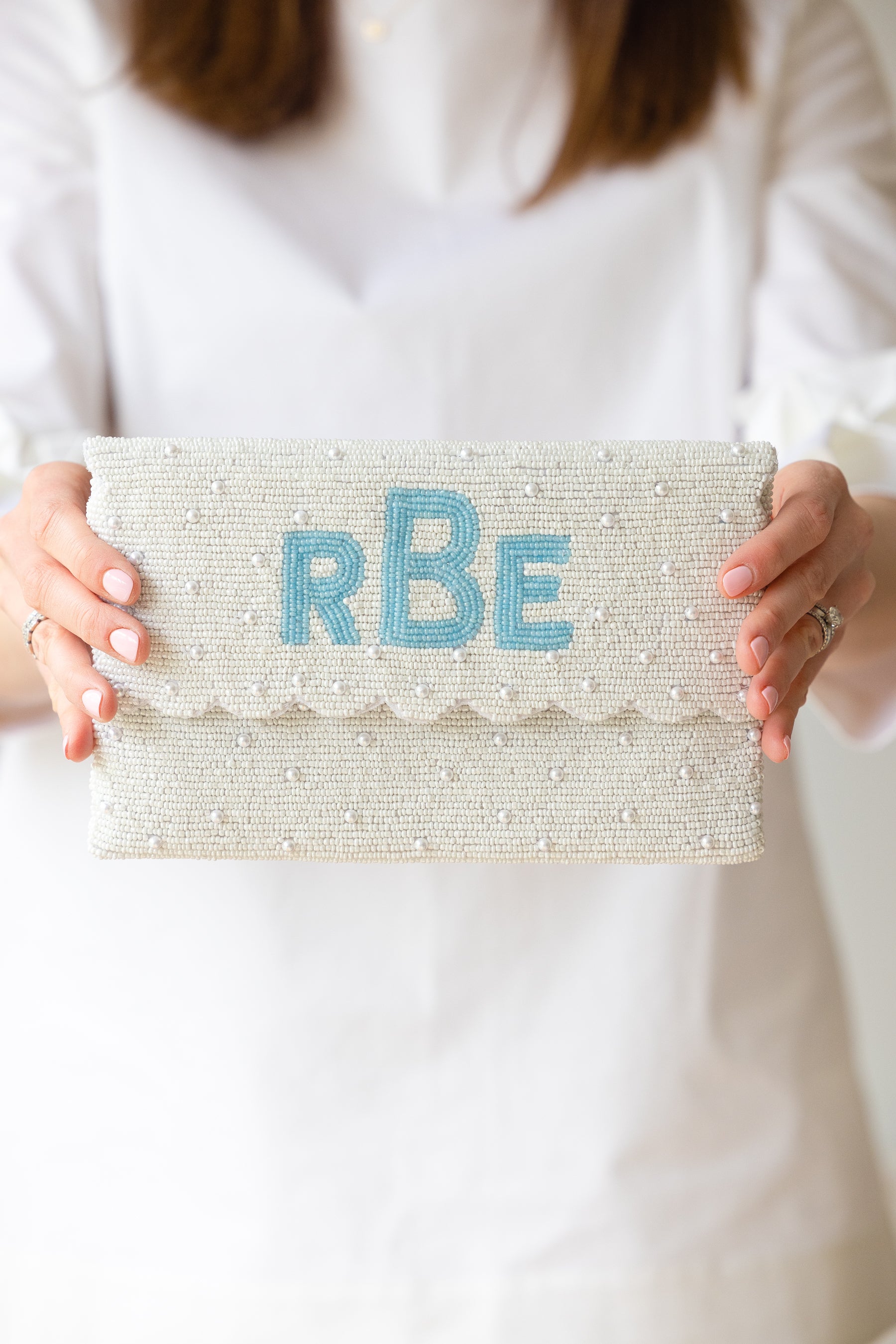  Monogrammed Clutch Bags For Women, Personalized Gift