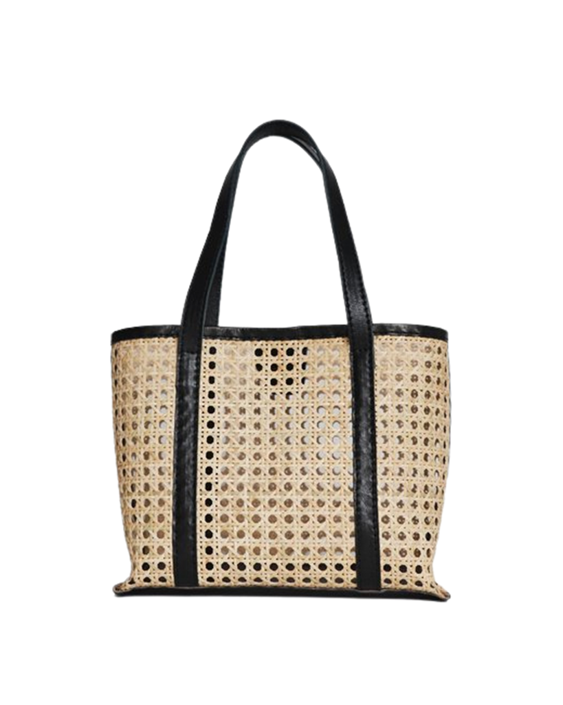 Clare V, Bags, Clare V Sandy Metallic Gold And Black Rope Tote