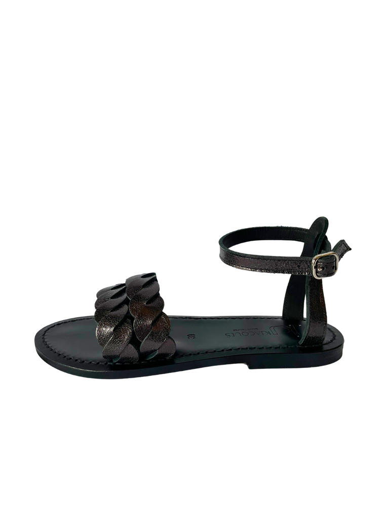 Combo Strap Sandal in Combi Lame Serafina