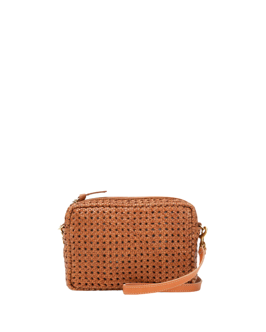 Marisol Cognac Perforated  Clare V. – GRAY Home + Lifestyle