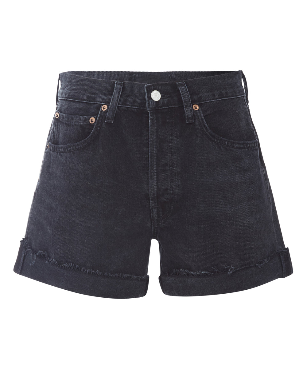 Agolde Parker Long Cuffed Short in Lucid – Serafina