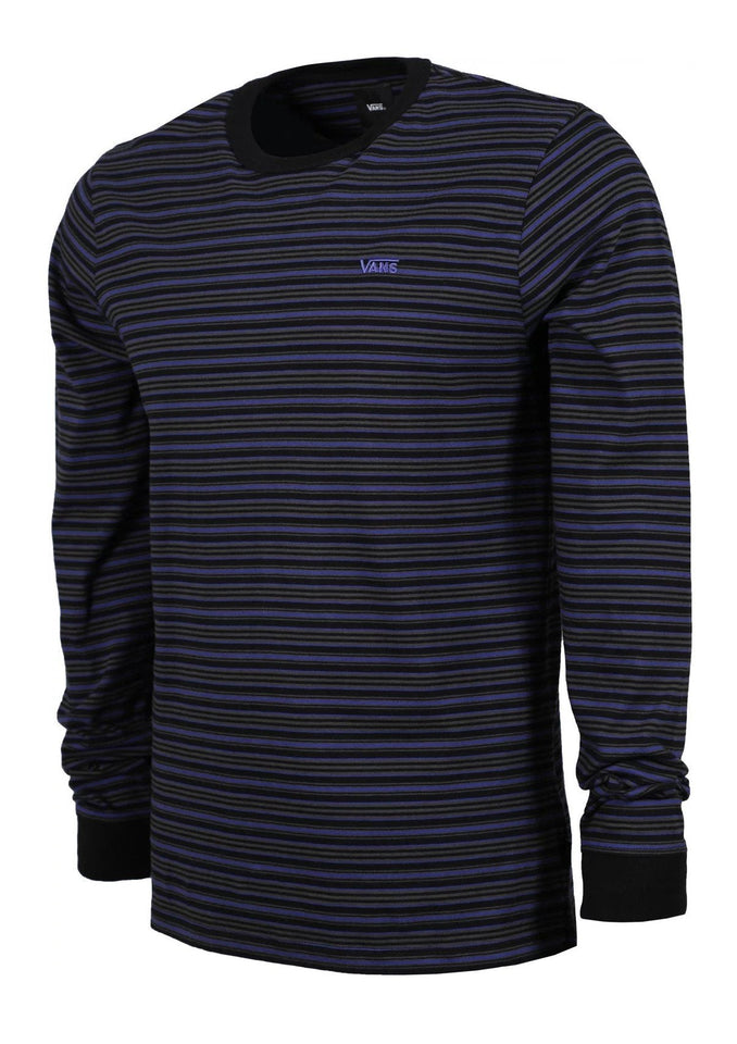 vans micro stripe long sleeve shirt