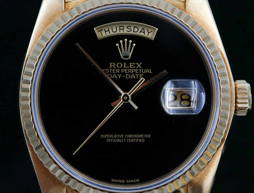 Rolex Day-Date Oynx dial