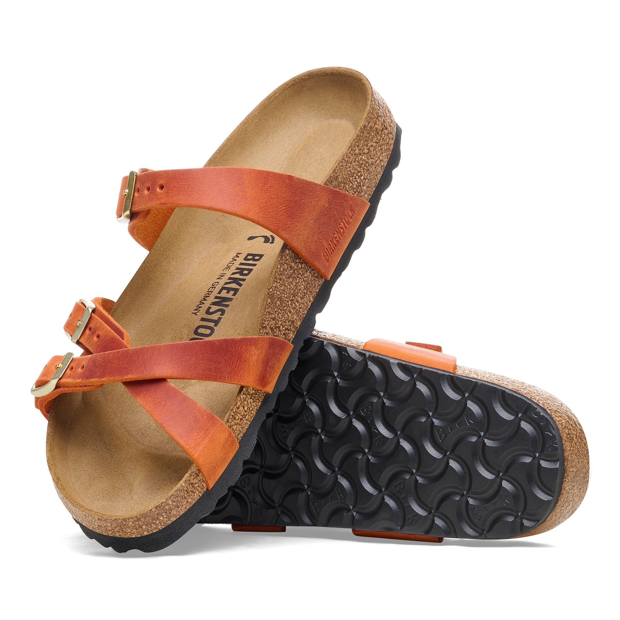 Birkenstock Women's Orange Sandals | ShopStyle