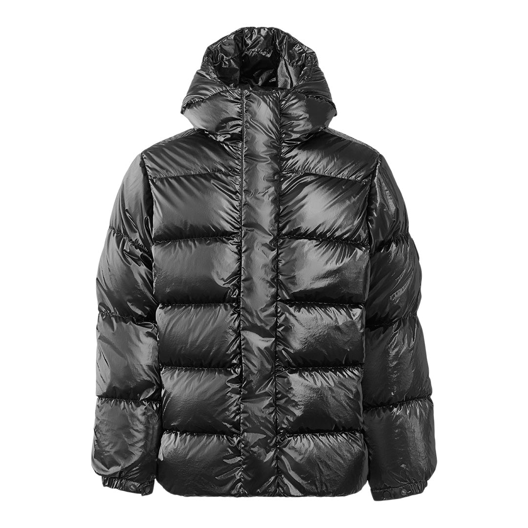 Mackage Cyrilo-ml Heavy Down Jacket With Metallic Finish Black, Size: