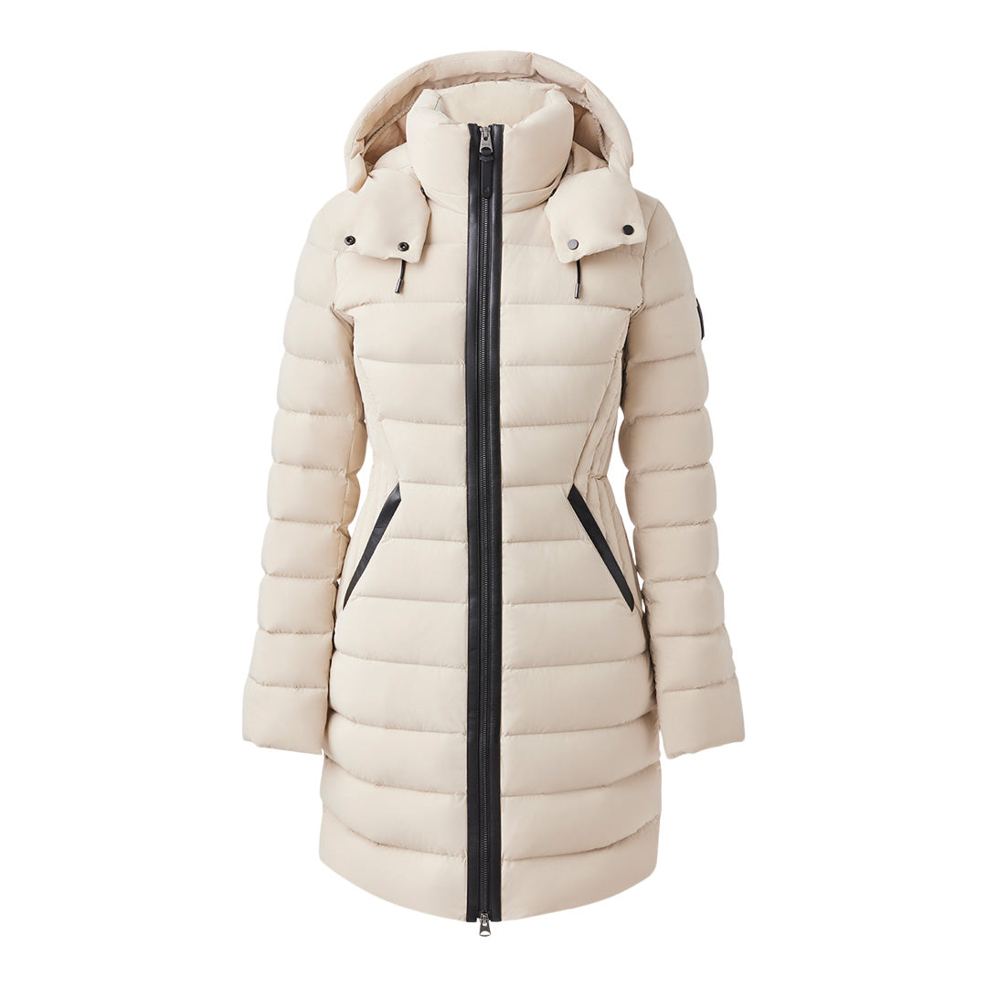 Mackage Farren Agile-360 Down Coat With Removable Hood Trench, Size: