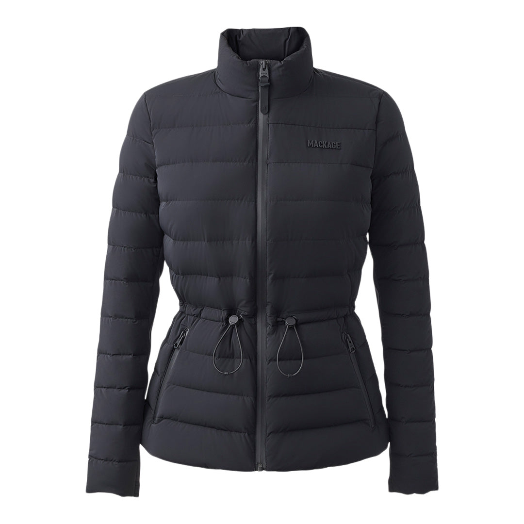 Mackage Jacey-city Light Down Jacket With Stand Collar Size: